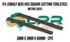 HSS M35 (5% Cobalt) Metric Square Cutting Tool Steel [3 to 12mm]