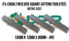 HSS M35 (5% Cobalt) Metric Square Cutting Tool Steel [3 to 12mm]