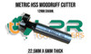 Metric Woodruff Cutter - 22.5mm x 6mm Width - 12mm Shank. Supplied by LPR Toolmakers an Australian owned family business that imports high quality Metric & Imperial Woodruff cutters. Shipped from Melbourne, Victoria. 
