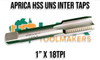 UNS Taps | 11/16" - 1" Right Hand Intermediate HSS [APRICA]