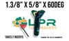 Precision Dovetail Cutter 1.3/8"OD x 5/8" Shank with replaceable Carbide Insert. Supplied by LPR Toolmakers an Australian family owned importer of quality Dovetail and Milling cutters. 