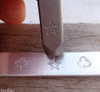 star metal pattern stamp