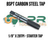 BSPT Tapered Single Taps Starter or Bottom - 1/8" to 2"