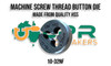 HSS Machine Screw Thread Button Die 10-32NF. Supplied by LPR Toolmakers an Australia owned family business that imports high quality HSS Machine Screw thread tap & dies. Shipped from Melbourne, Victoria. 