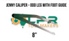 Odd Leg Caliper 8" with foot guide. Made from polished steel. Supplied by LPR Toolmakers an Australian owned family business that imports quality calipers, inside, outside, dividers & Jenny calipers. Shipped from Melbourne, Victoria. 