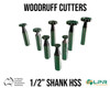 Woodruff Key Cutters HSS 1/2" Shank (Imperial) - From 1/2" to 1.1/2" Aprica