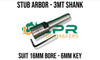 3MT Stub Arbor - 16mm Bore. Supplied by LPR Toolmakers an Australian family-owned business that imports high quality Milling & Gear Cutting Arbors. Shipped from Melbourne, Victoria.