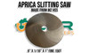 Aprica Slitting Saws (HSS & Cobalt) -  1" Bore (1/32" to 3/16") in 3, 4, 5 & 6" OD 