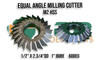 Equal Angle Milling Cutter 1/2" x 60deg with 1" Bore. Made from quality M2 HSS. Supplied by LPR Toolmakers an Australian family owned business that imports quality Milling cutters & Milling arbors. Shipped from Melbourne, Victoria.  Equal Angle Milling Cutter 1/2" x 60deg with 1" Bore. Made from quality M2 HSS. Supplied by LPR Toolmakers an Australian family owned business that imports quality Milling cutters & Milling arbors. Shipped from Melbourne, Victoria.