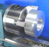 Revolving 3 Jaw Self Centering Chuck - 200mm OD mounted on 5MT Rotating Arbor