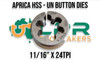 UN Thread HSS Split Button Dies (1/4"-3/4")