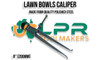 Lawn Bowls Calipers -8" [200mm]. Made from Polished Steel. Supplied by LPR Toolmakers an Australian family owned business that imports quality Inside Lawn Bowling measuring Calipers. 