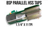 BSP HSS Taps - 3/4" to  2.1/2" (Large Sizes)