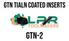 GTN TIALN Carbide Inserts to suit 19, 26 & 32mm Blades