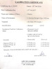 Cast Iron Straight Edge Calibration Certification. 
