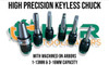 high-precision-keyless-chucks-buy-australia-1 to 13mm-1 to 16mm-capacity