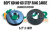 BSPT Go No-Go Gauges (Plugs & Rings) - Variations of 1/8"-1"
