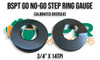 BSPT Go No-Go Gauges (Plugs & Rings) - Variations of 1/8"-1"