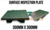 Surface Inspection Plate - Calibrated. 300mm x 300mm Dimensions. Supplied by LPR Toolmakers an Australian owned family business that imports quality Surface Plates & other precision tooling for your workshop. Shipped from Melbourne, Victoria. 