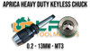 Precision Heavy Duty Keyless Chuck | 0.2-13mm | Choose your Arbor