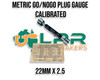 Metric Calibrated Go/Nogo Plug & Ring Gauges 6 to 24mm sizes you pick