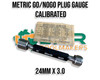 Metric Calibrated Go/Nogo Plug & Ring Gauges 6 to 24mm sizes you pick