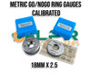 Metric Calibrated Go/Nogo Plug & Ring Gauges 6 to 24mm sizes you pick