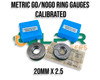 Metric Calibrated Go/Nogo Plug & Ring Gauges 6 to 24mm sizes you pick