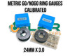 Metric Calibrated Go/Nogo Plug & Ring Gauges 6 to 24mm sizes you pick