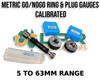 Metric No-Go Plugs & Gauges range. Calibrated outside of Australia. Range from 5 to 63mm. Supplied by LPR Toolmakers an Australian family owned business that imports high quality Calibrated Go & No-Go gauges in Metric, BSP, BSPT, NPT & UNF. Shipped from Melbourne, Victoria. 