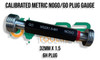 Metric Go & No-Go Plug Gauges 32mm x 1.50. Calibrated outside of Australia. Supplied by LPR Toolmakers an Australian family owned business that imports high quality Calibrated Go & No-Go gauges in Metric, BSP, BSPT, NPT & UNF. Shipped from Melbourne, Victoria. 
