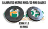 Metric Go & No-Go Ring Gauges 63mm x 1.50. Calibrated outside of Australia. Supplied by LPR Toolmakers an Australian family owned business that imports high quality Calibrated Go & No-Go gauges in Metric, BSP, BSPT, NPT & UNF. Shipped from Melbourne, Victoria. 