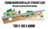 Precision Aluminium Straight Edges - Made from Magnesium Alloy. Comes in standard protected packing WOODEN  box supplied.  Precision scrapped within 8 Microns in flatness over 700mm & comes with inspection certificate. We supply 500mm, 700mm, 1000mm, 1500mm, 2000mm, 3000mm, 4000mm, 5000mm. Upto 5 Metre Straight Edges.  Supplied by LPR Toolmakers an Australian owned & run family business. We import quality Straight Edges. Shipped from Melbourne, Victoria.