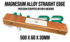 Precision Aluminium Straight Edges - Made from Magnesium Alloy. Comes in standard protected packing WOODEN  box supplied.  Precision scrapped within 8 Microns in flatness over 500mm & comes with inspection certificate. We supply 500mm, 700mm, 1000mm, 1500mm, 2000mm, 3000mm, 4000mm, 5000mm. Upto 5 Metre Straight Edges.  Supplied by LPR Toolmakers an Australian owned & run family business. We import quality Straight Edges. Shipped from Melbourne, Victoria.