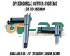 Speed Circle *HSS Cutter 1/2" shank or 3MT 38 to 165mm