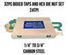 Harley & Indian 24TPI Carbon Steel Tap & Die Kits. 1/4" to 3/4" Tap & Die Nuts Boxed Set. Supplied by LPR Toolmakers an Australian family owned business that imports quality 24TPI Taps & Dies in Carbon Steel & HSS. Shipped from Country Victoria. 