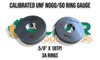 UNF Calibrated Go/Nogo Plug & Ring Gauges - [1/4" - 1"]