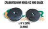 UNF Calibrated Go/Nogo Plug & Ring Gauges - [1/4" - 1"]