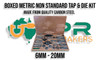 Metric Boxed Fine Non Standard Tap & Die Set [6-20mm] Carbon Steel 44pc