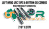 Left Hand UNC 20pc Taps & Die Set. 1/4" to 1/2" Kit. Supplied by LPR Toolmakers an Australian family owned business that imports high quality Left Hand UNF thread Taps & Dies. Shipped from Melbourne, Victoria. 