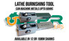 12mm & 16mm Burnishing Tools - 6mm & 8mm Centre Heights. Supplied by LPR Toolmakers an Australian family owned business that imports high quality finishing tools. Shipped from Melbourne, Victoria. 