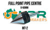 Full Point Pipe Centre - MT2 - 1-60mm. 60 degrees. 