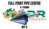 Full Point Pipe Centre - MT4 - 1-160mm. 60 degrees. 