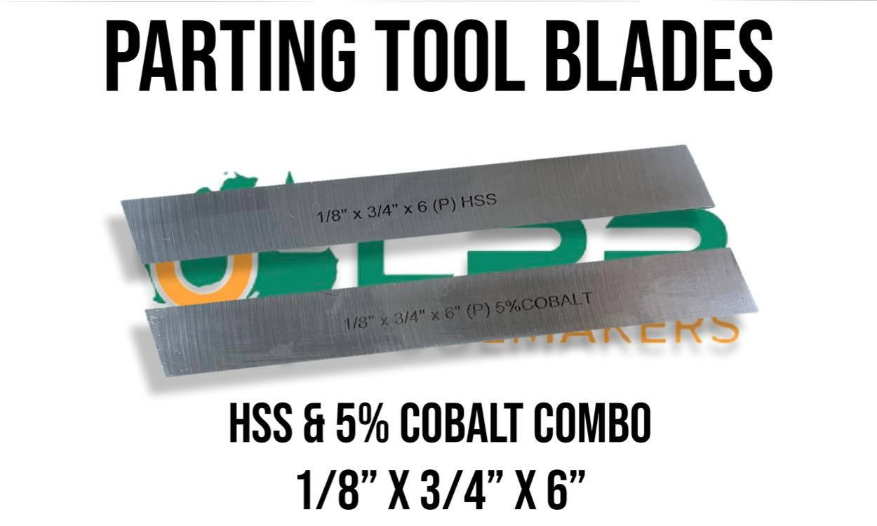 LPR Toolmakers Parting Tool Blades [HSS & 5 Cobalt]