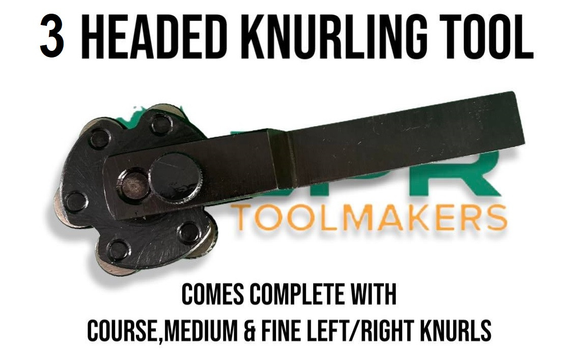 LPR Toolmakers Knurling Tool Self Centring [19mm x 7.5mm]