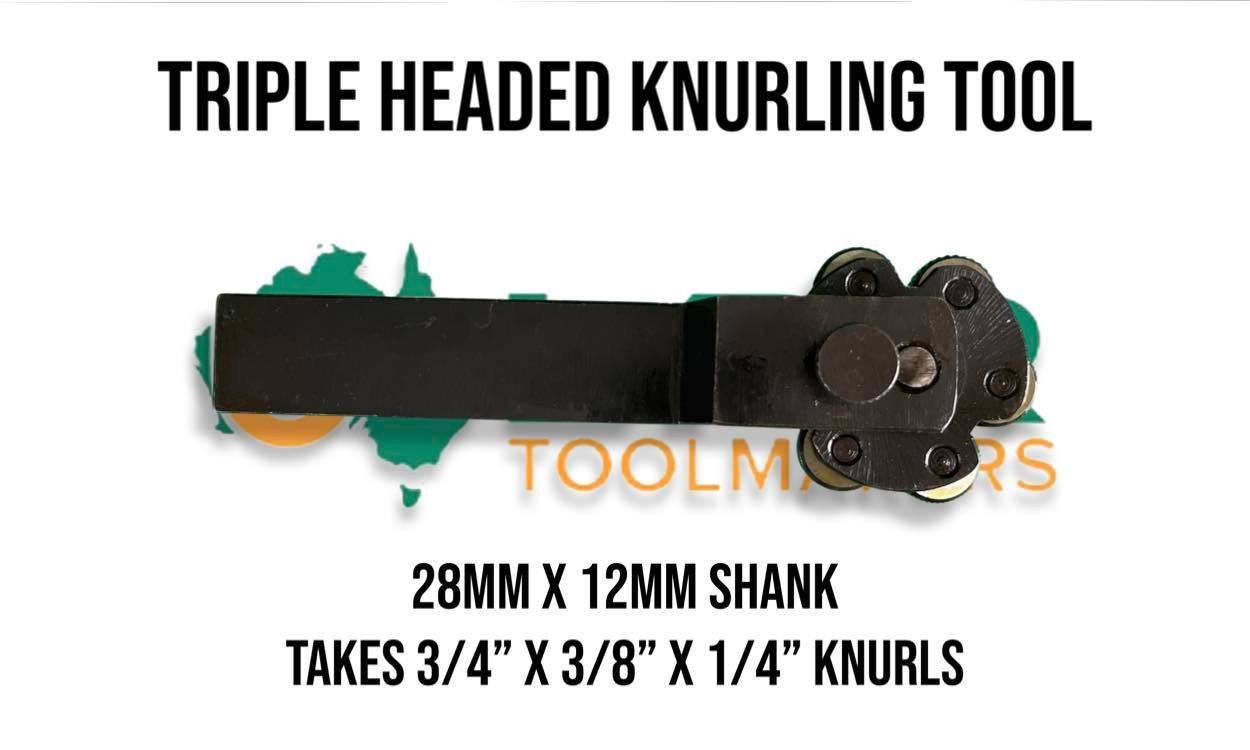 LPR Toolmakers Large Knurling Tool [28mm x 12.7mm] Shank