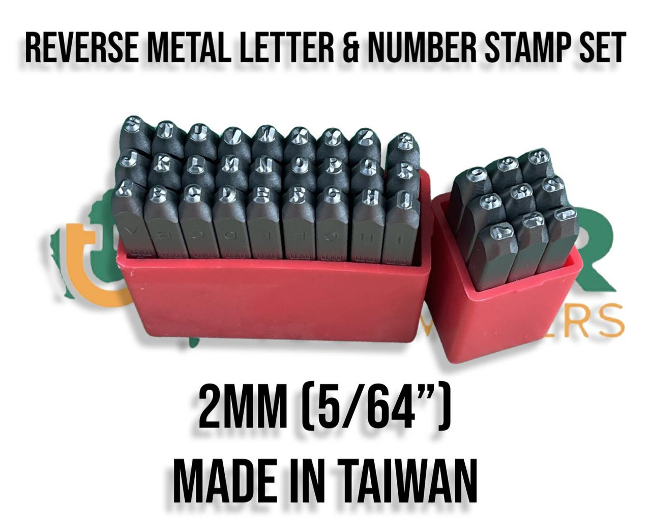 LPR Toolmakers - Reverse Letter & Number Sets [1.5 to 6mm] High Quality