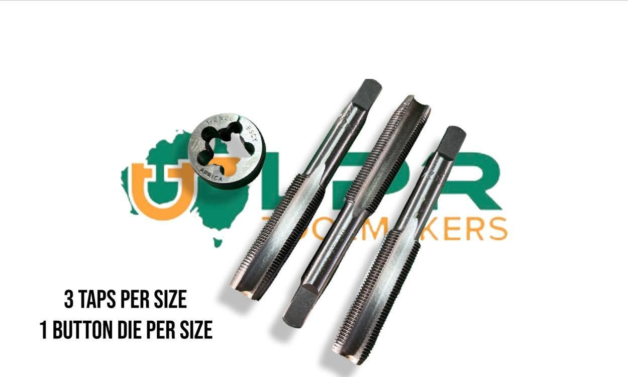 BSCY 20 & 26TPI Taps & Dies LPR Toolmakers