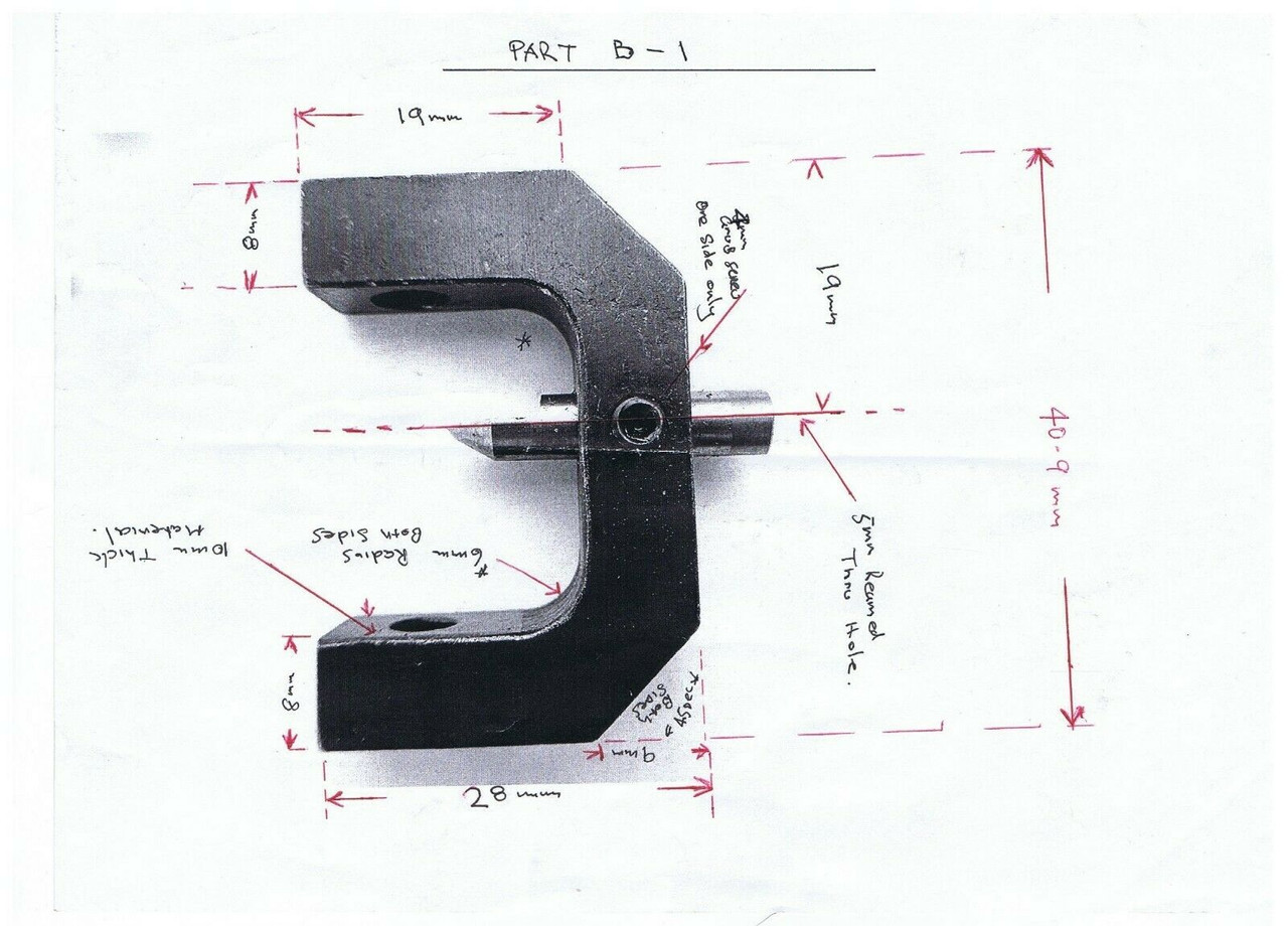 Ball / Radius Turning Lathe Attachment Tool (10mm) LPR Toolmakers