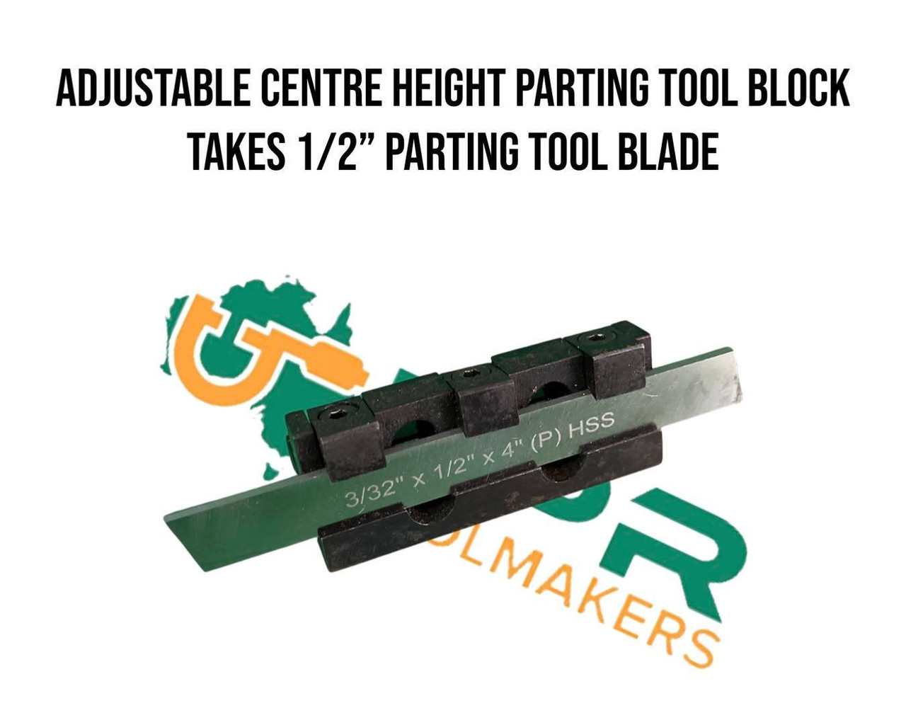 LOT 029 1/2" Adjustable Centre Height Parting Tool Holder